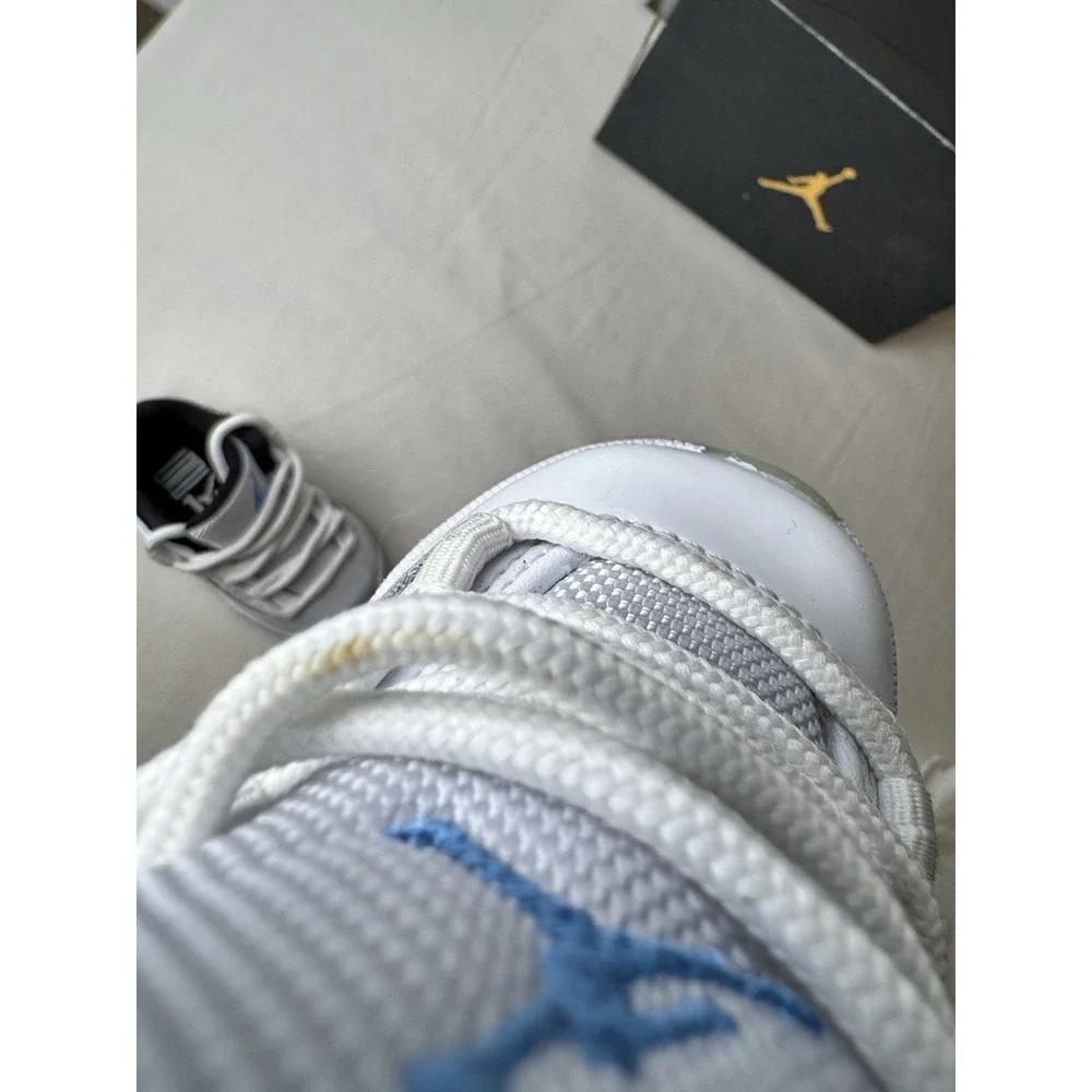Jordan 11 Retro Low Legend‎ Blue White Black Toddler Sneakers 4C 505836-117